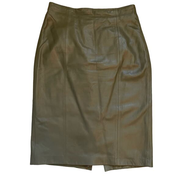 Banana Republic Heritage Collection Dresses & Skirts - Banana Republic 100% Lambs Leather Heritage Collection Pencil Skirt Women's 8